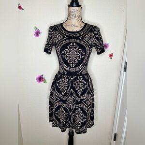 Romeo & Juliet Couture Damask Sweater Dress